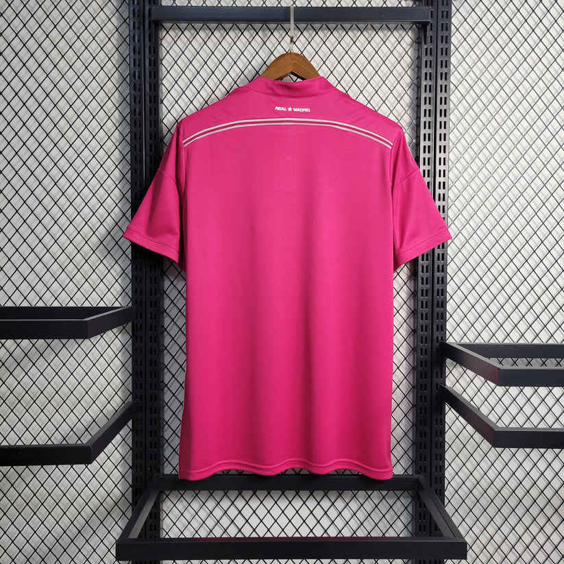 Retro 2014/15 Real Madrid borta rosa skjorta