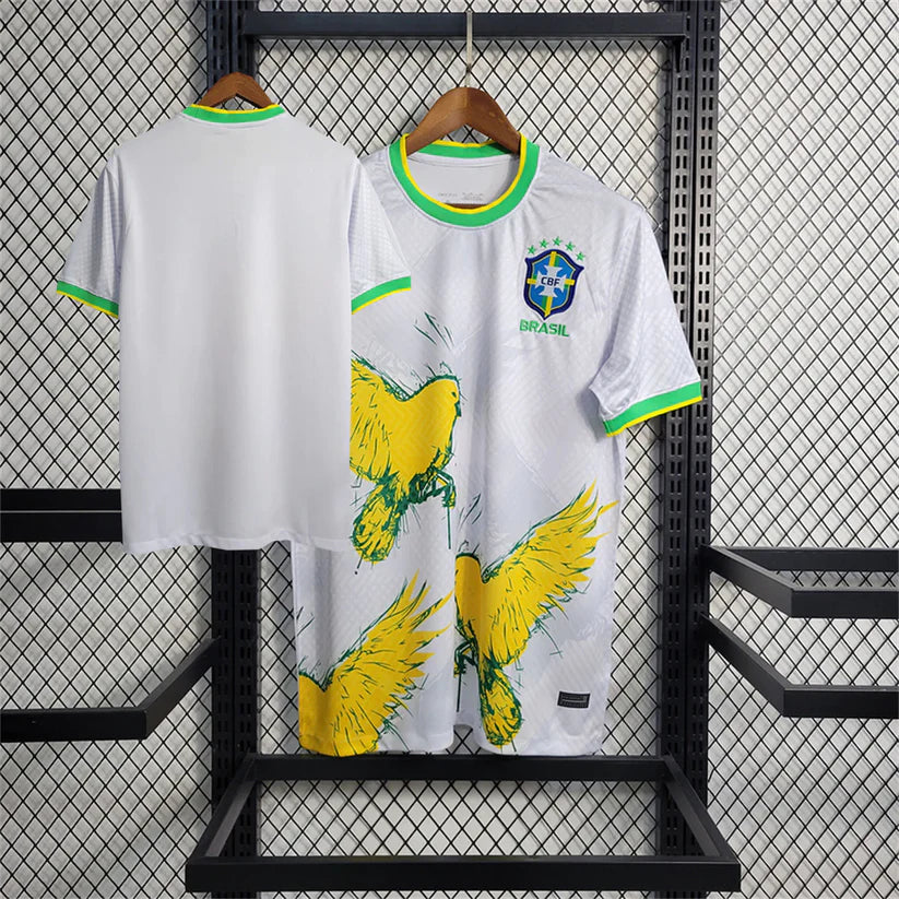 2022 Brazil White Dove Special Edition skjorta