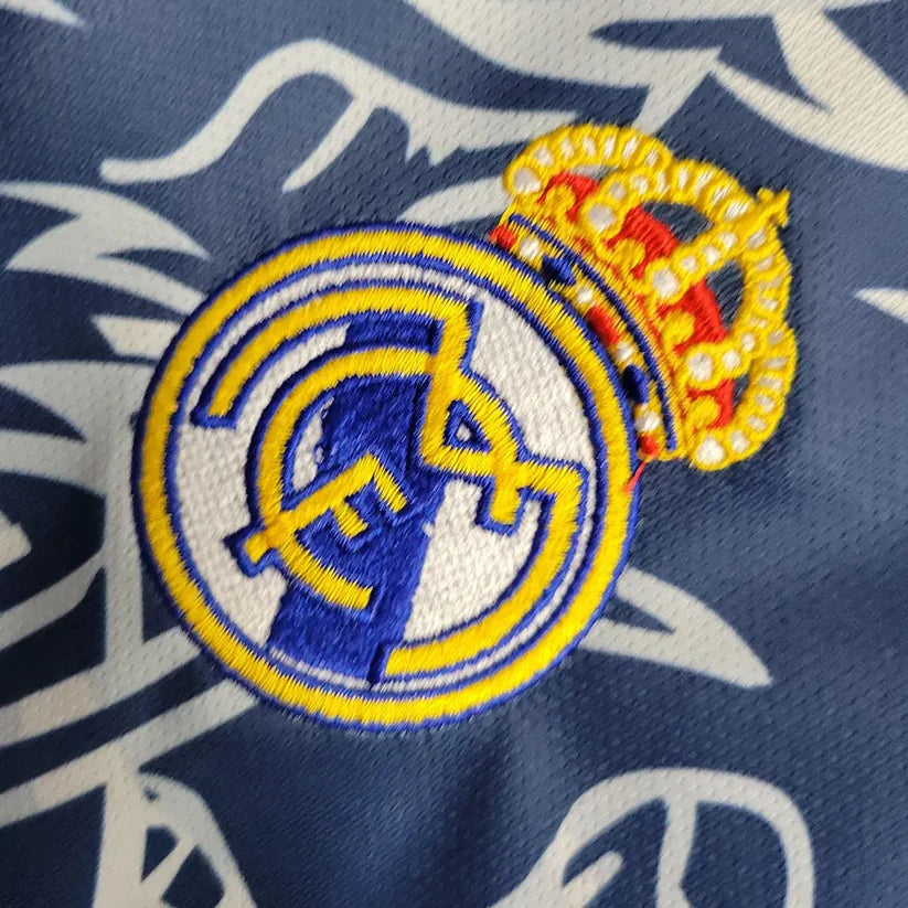 Real Madrid 2023 Blue Chinese Dragon Special Edition