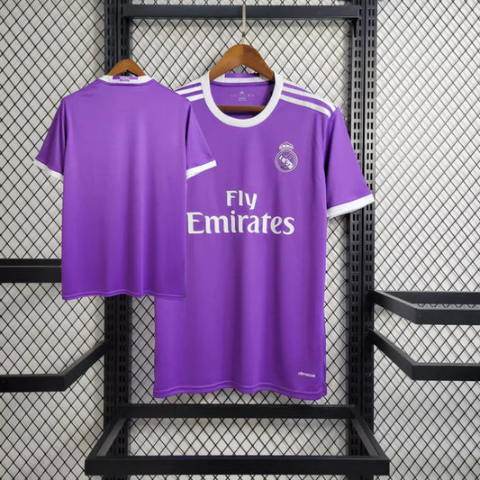 Retro 2016-2017 Real Madrid bortatröja