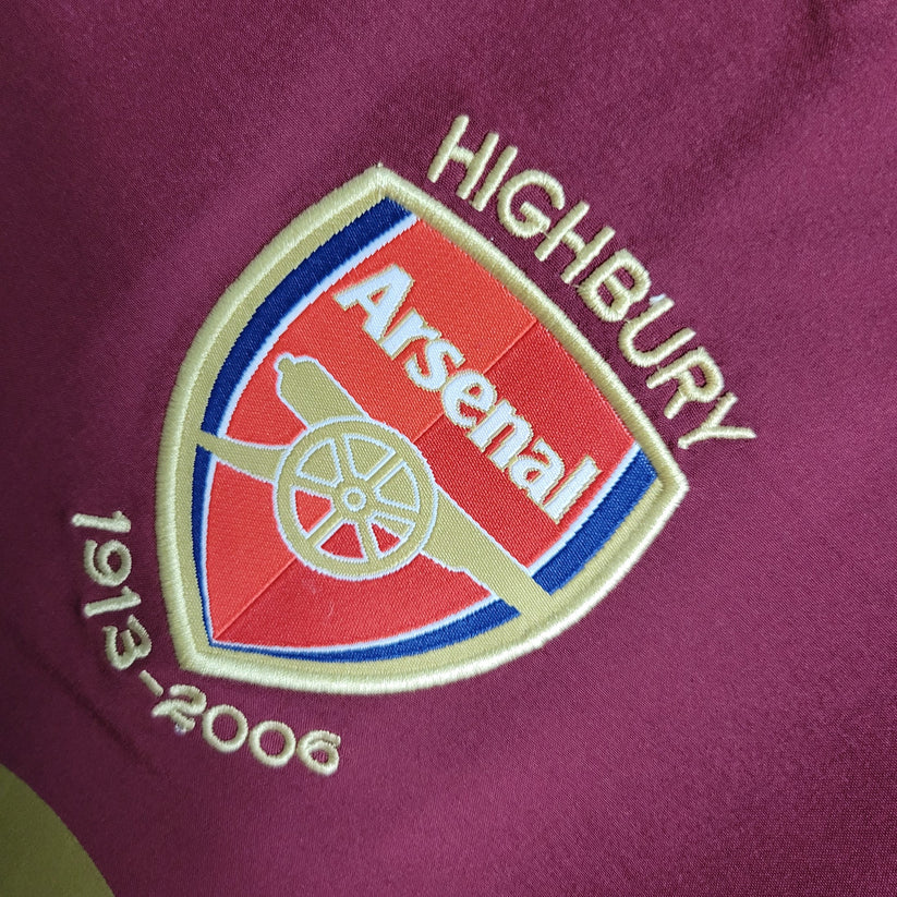 Retro 2005-2006 Arsenal Home Shirt