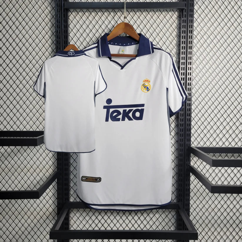 Retro 2000/01 Real Madrid hemmatröja